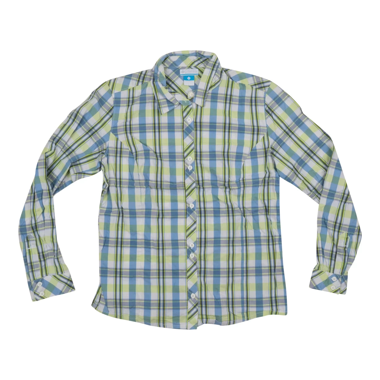 Columbia Long Sleeve Button Down Shirt - Women's-- Ribbed T-Shirt High Neck Heavyweight Columbia Long Sleeve Button Down Shirt - Women's-- Ribbed T-Shirt High Neck Heavyweight