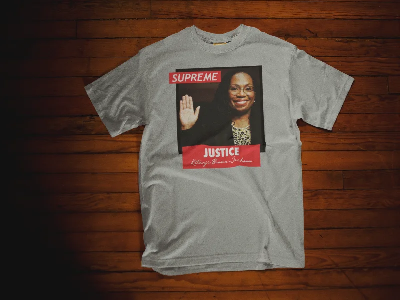BH - Supreme Justice Ketanji Brown-Jackson | Judge Ketanji | KBJ 2 | Black History Shirt-- Silk Blend Satin Velvet BH - Supreme Justice Ketanji Brown-Jackson | Judge Ketanji | KBJ 2 | Black History Shirt-- Silk Blend Satin Velvet