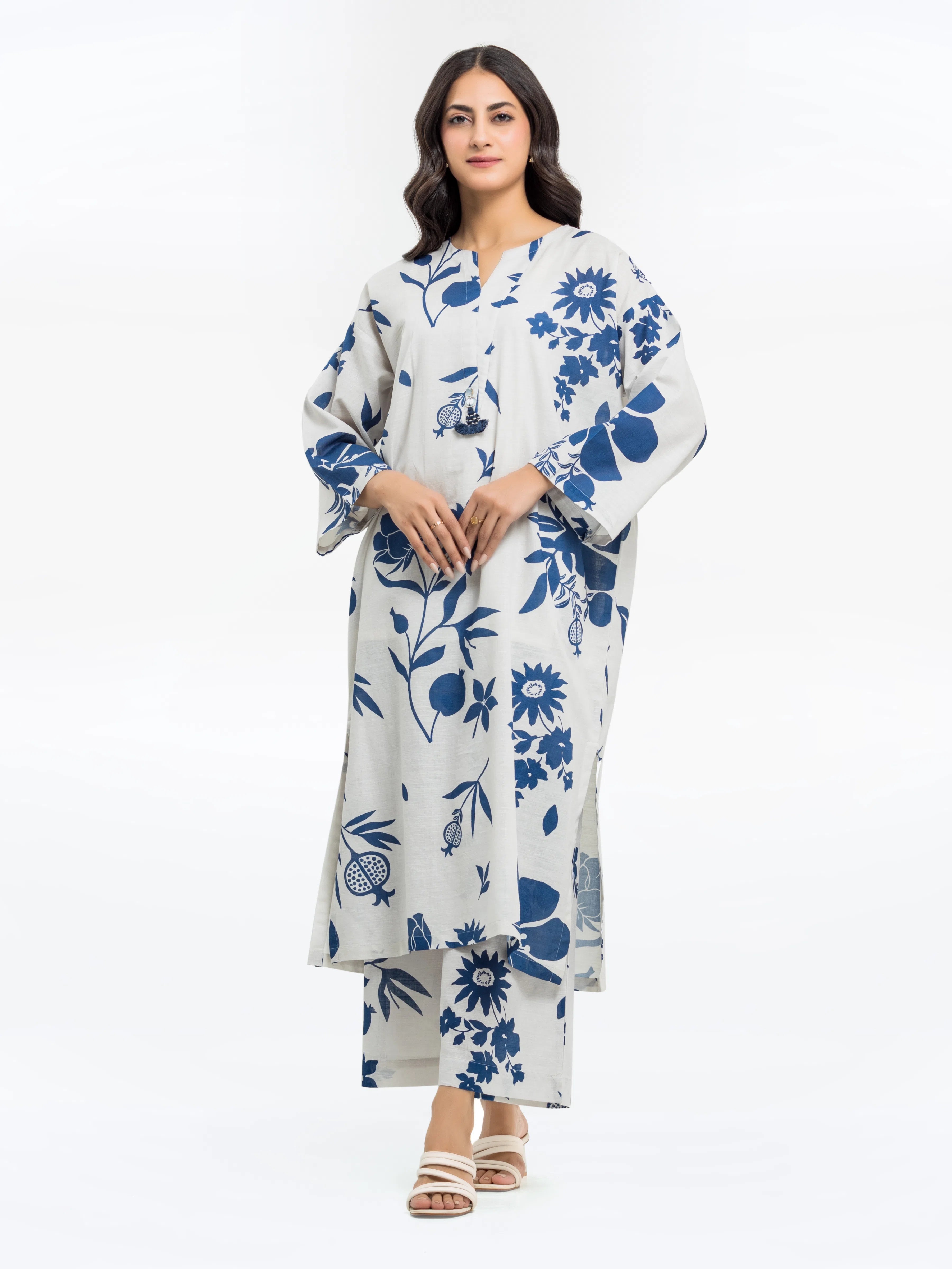 Pret 2Pc Printed Khaddar Shirt Trouser - EWTKP24-81417ST-- Cotton Fabric Linen Fabric Terry Fabric Pret 2Pc Printed Khaddar Shirt Trouser - EWTKP24-81417ST-- Cotton Fabric Linen Fabric Terry Fabric