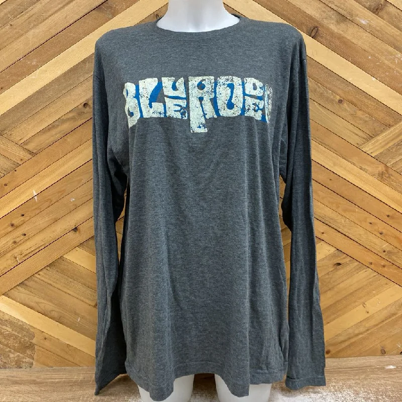 M&O - Women's Deluxe "Blue Rodeo" L/S Shirt : Grey-women-LG-- Anti-Pilling Machine Wash Handmade M&O - Women's Deluxe "Blue Rodeo" L/S Shirt : Grey-women-LG-- Anti-Pilling Machine Wash Handmade