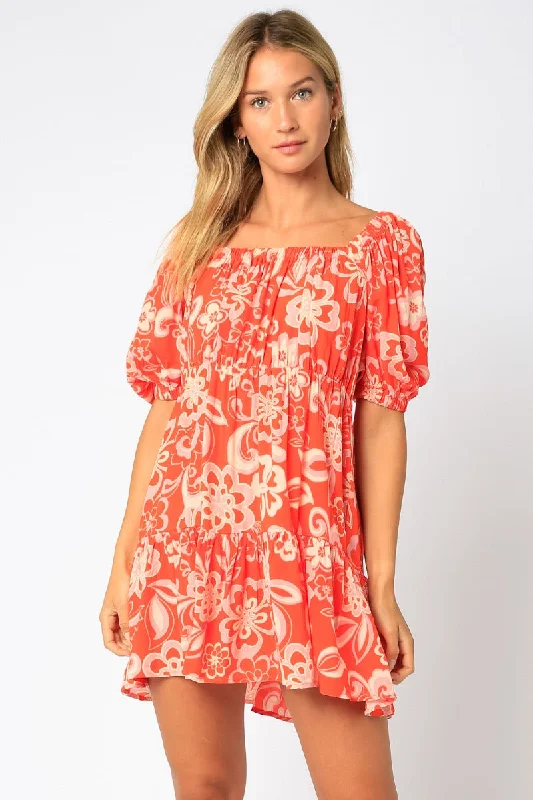 Shyla Mini Dress Comfortable Fit-and-Flare Mini Dress