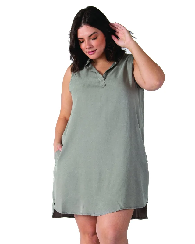 Shelby Mini Dress | Light Green Trendy Tie-Dye Mini Dress