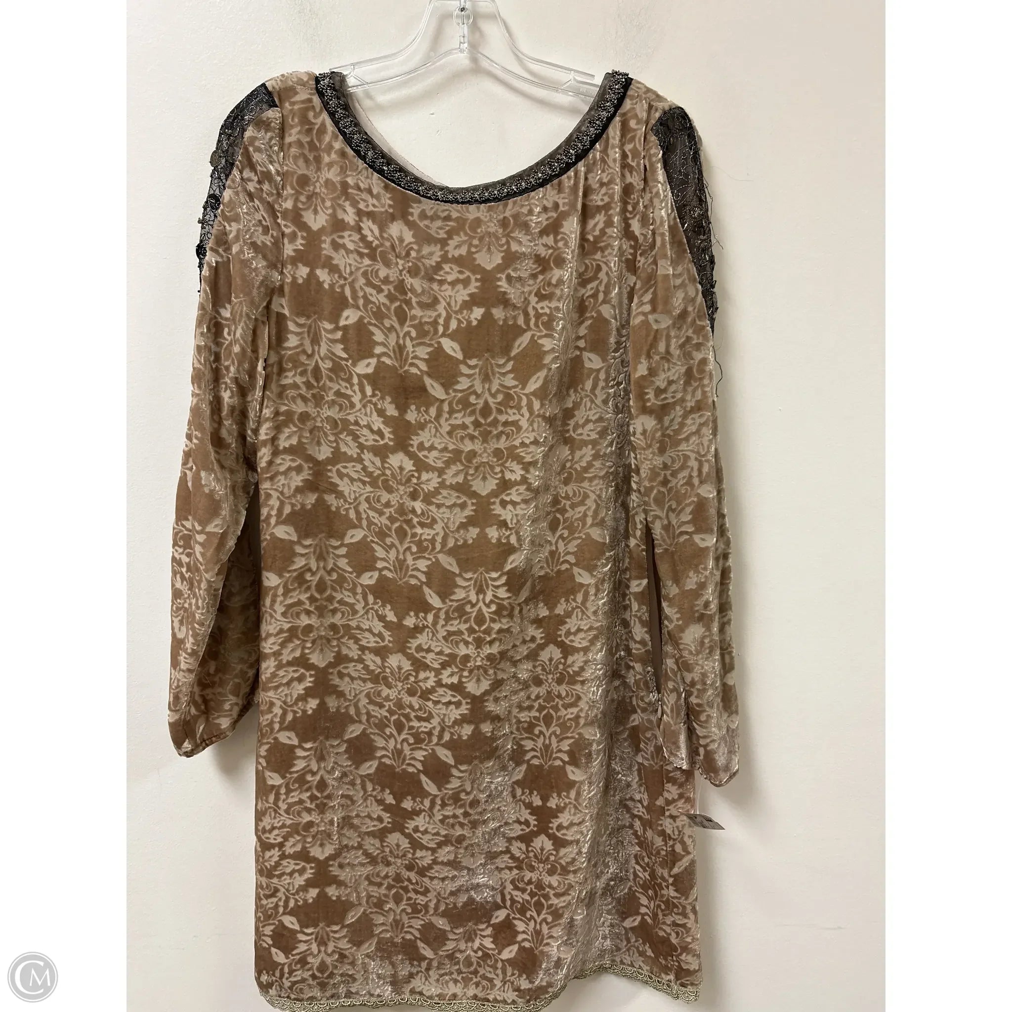 Dress Casual Short By Sundance In Tan, Size: L Tunic Top Casual