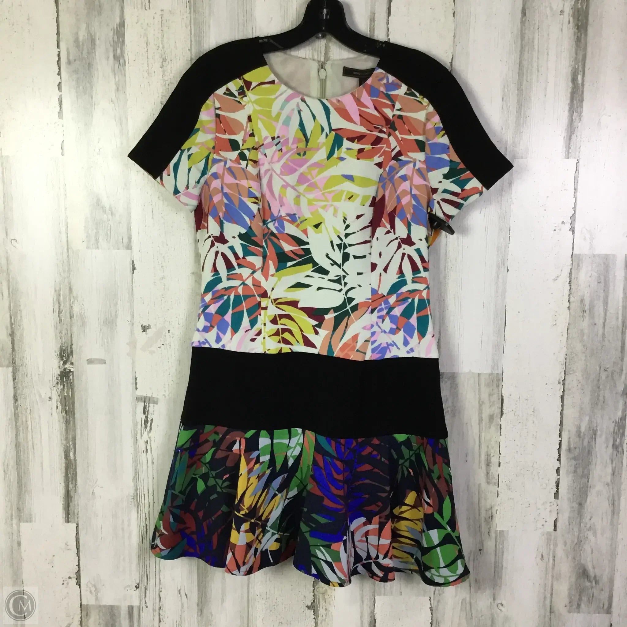 Dress Work By Bcbgmaxazria In Multi-colored, Size: M Tunics Leisure comfortable