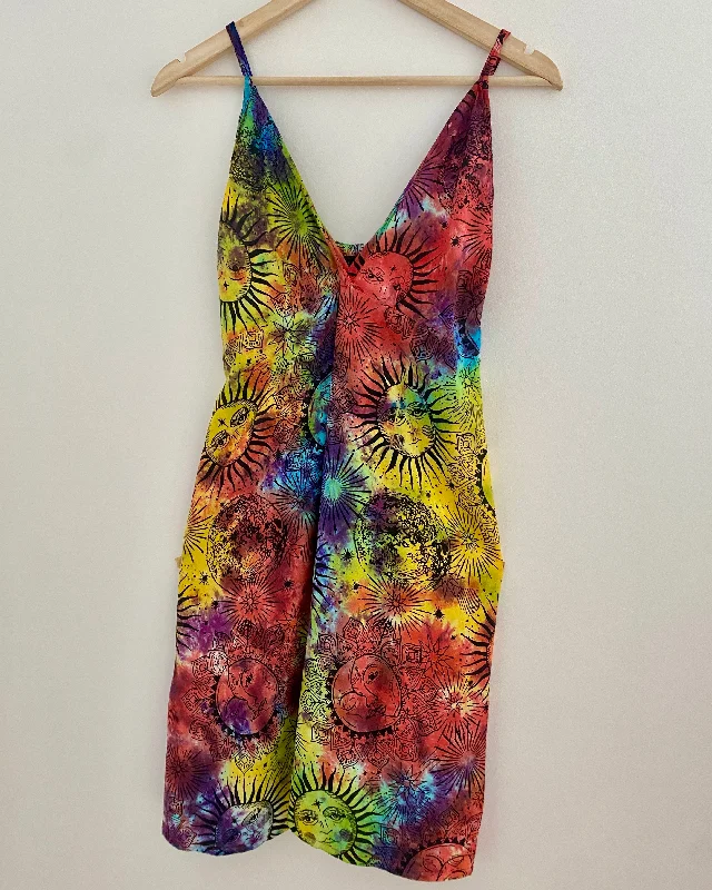 Rainbow Celestial Dress Tunics Party sparkling