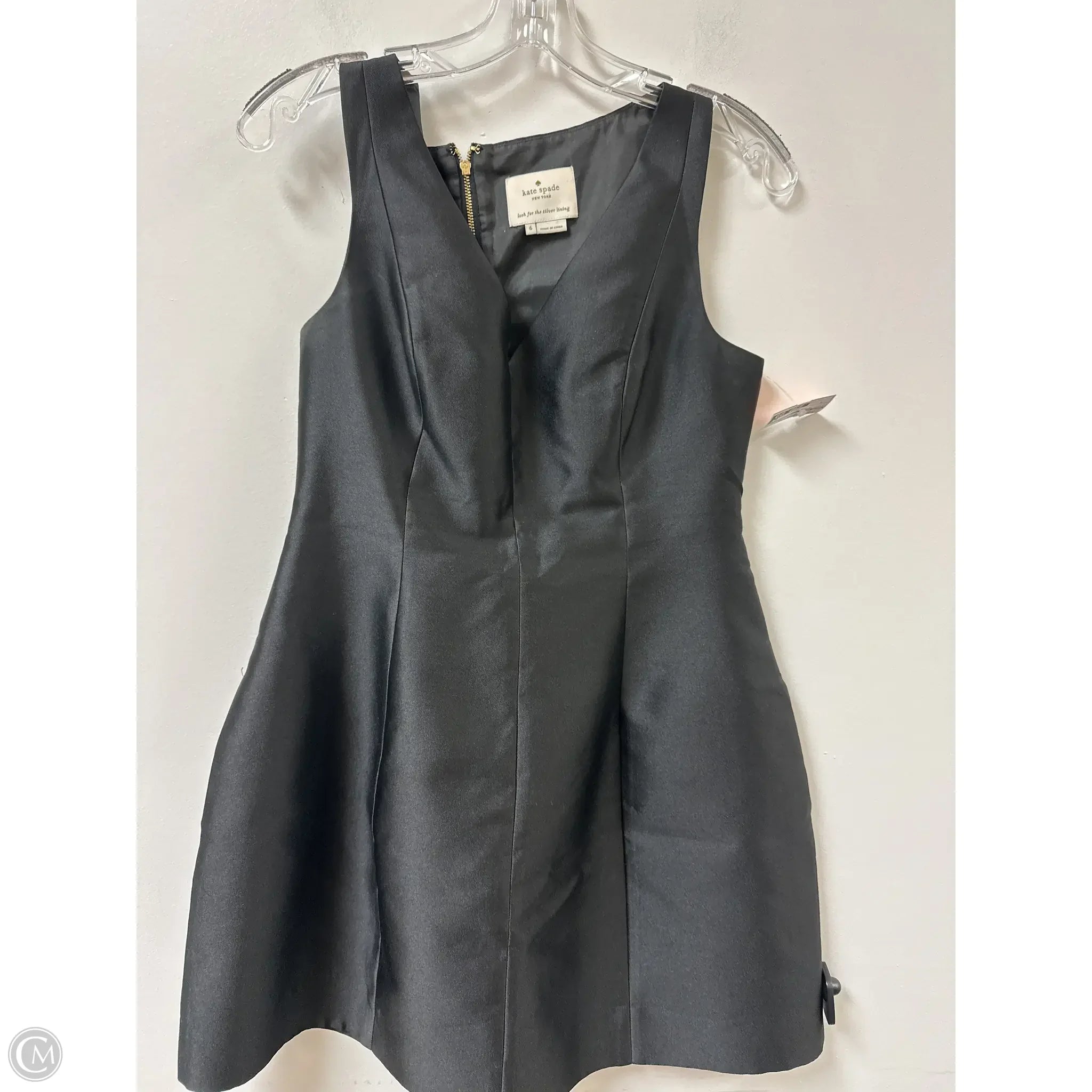 Dress Designer By Kate Spade In Black, Size: S Halter Neckline Beach