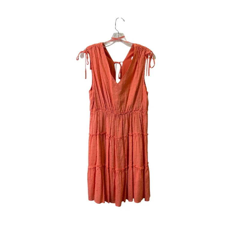 Dress Casual Midi By Gilli In Orange, Size:L Tunics Essential wardrobe