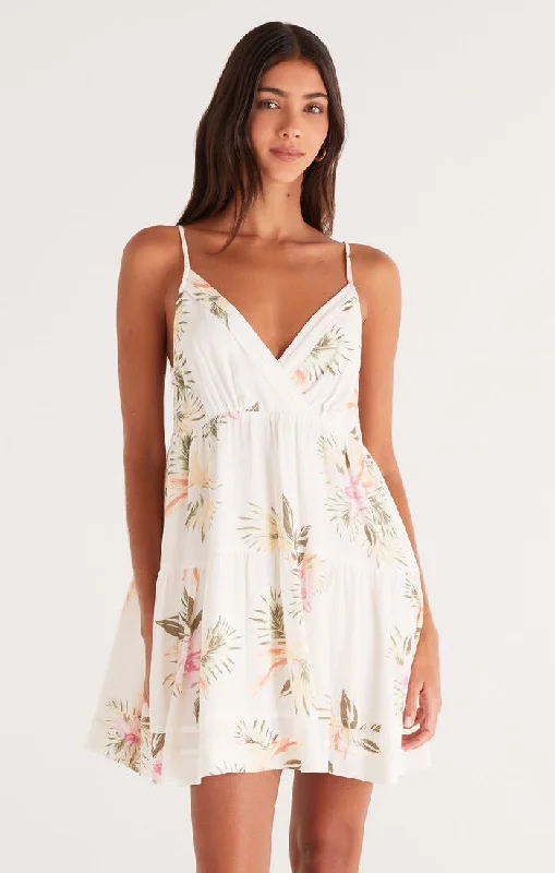 Lei Sa Faire Mini Dress Classic Solid Mini Dress