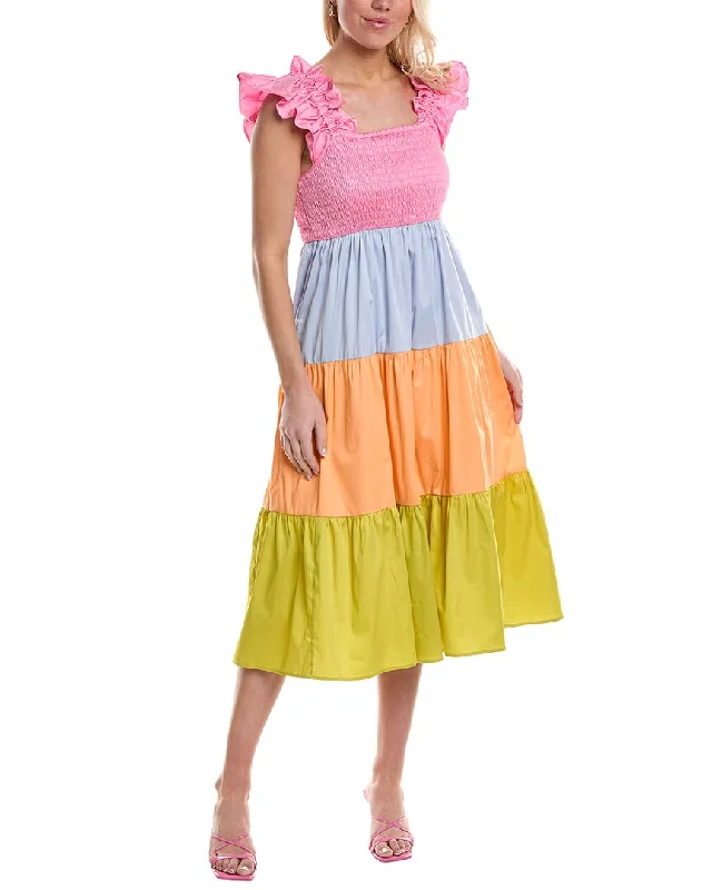 CROSBY by Mollie Burch Bray Midi Dress Tunics Trousers formal