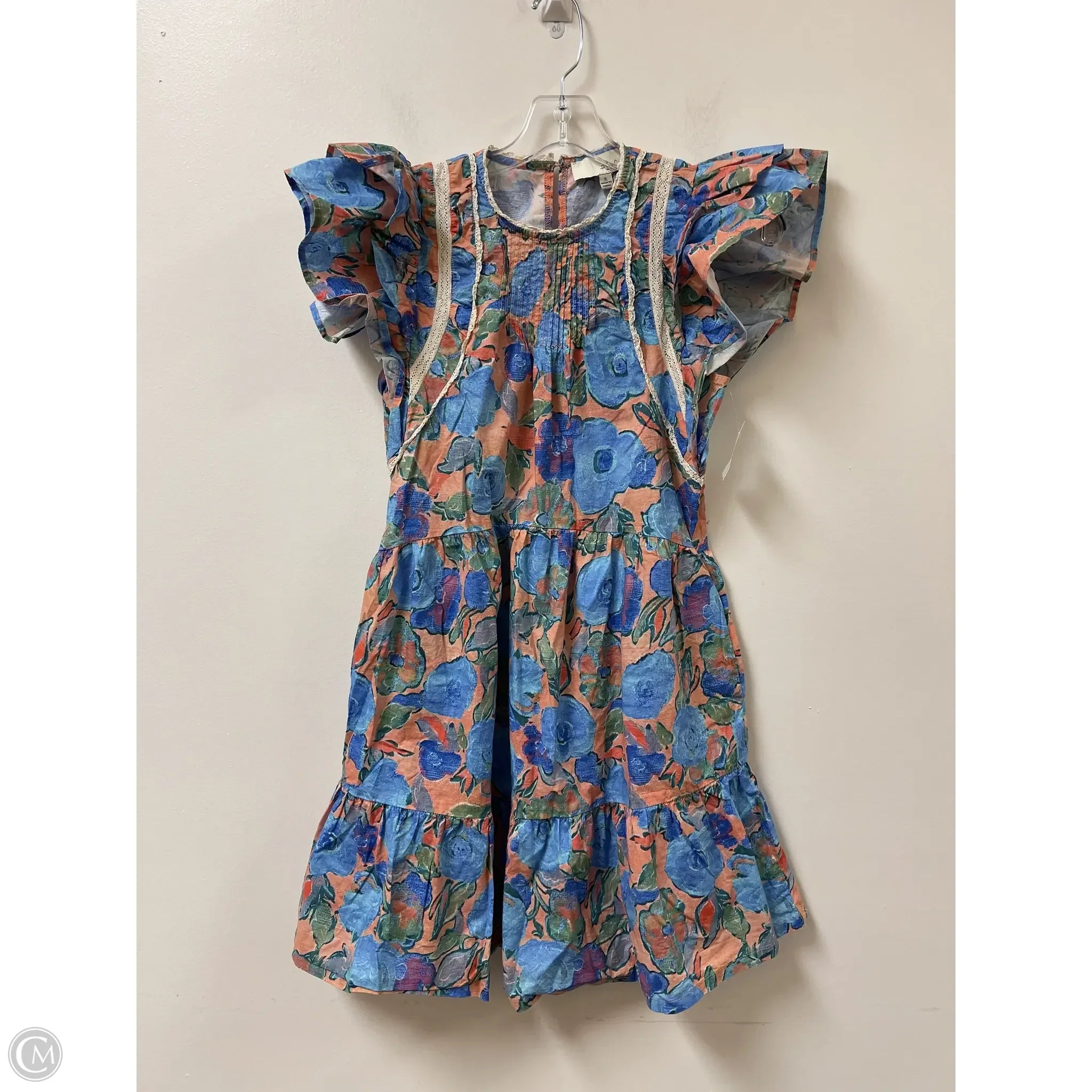 Dress Casual Short By Cmc In Blue, Size: S Tunics Sophisticated sleek