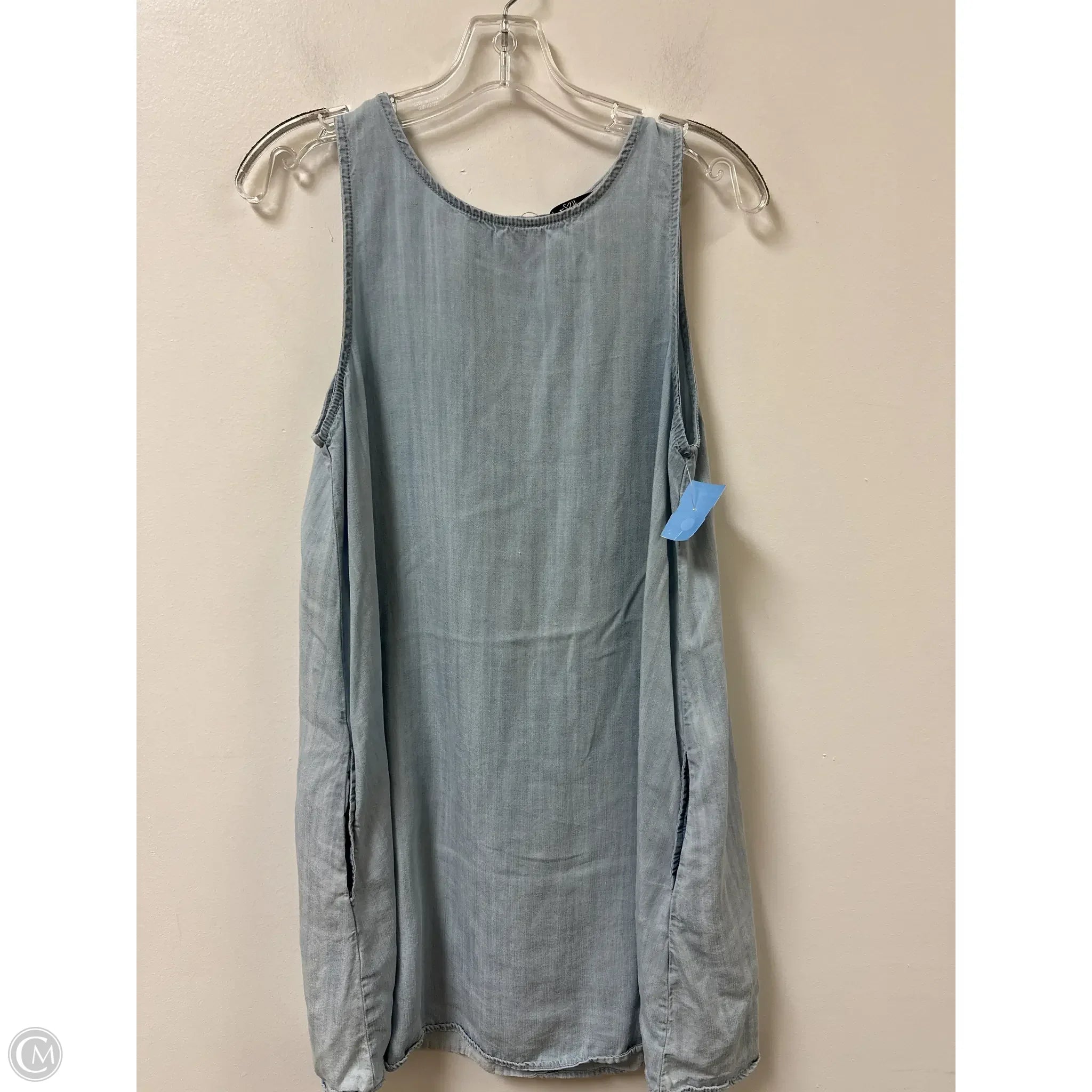 Dress Casual Midi By Velvet Heart In Blue, Size: S Tunics Spring floral