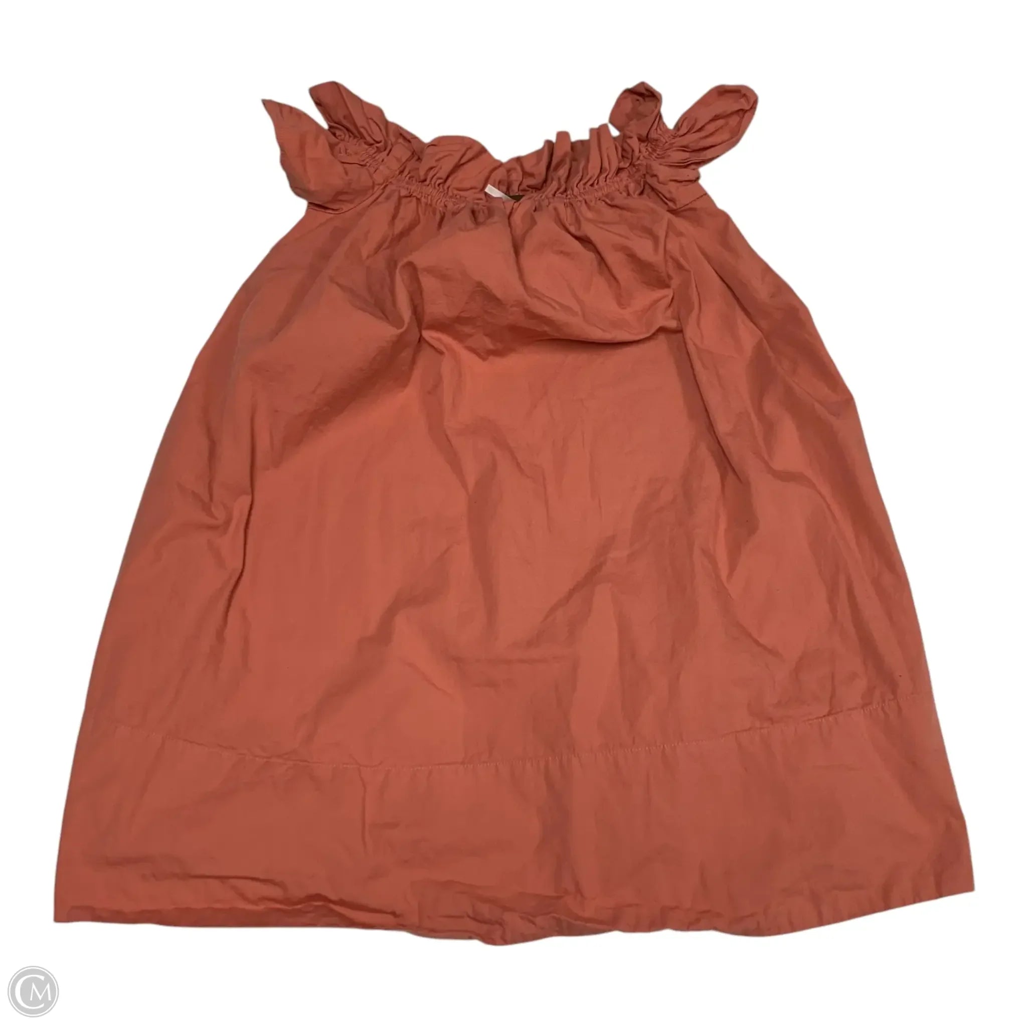 Dress Casual Short By Free People In Orange, Size: Xs empire Waist empire