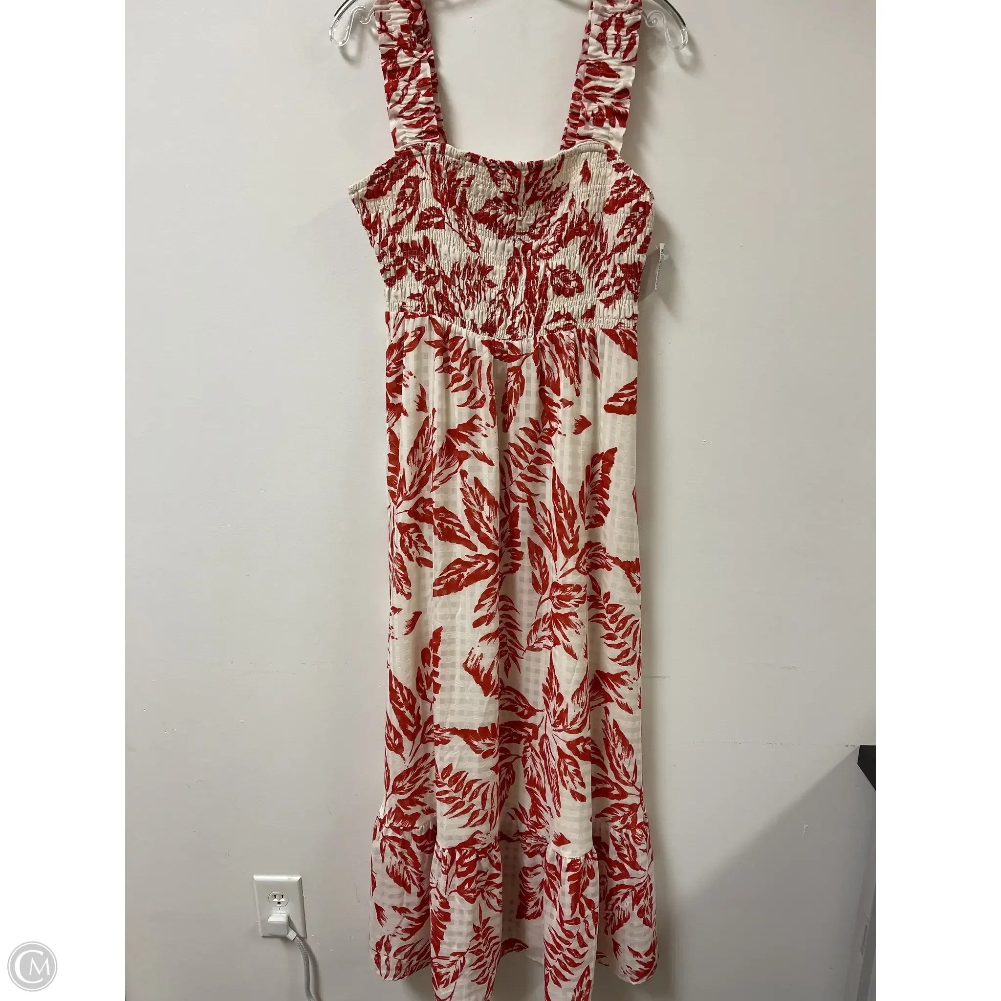 Dress Casual Maxi By Skies Are Blue In Red, Size: M Tunics Sophisticated sleek