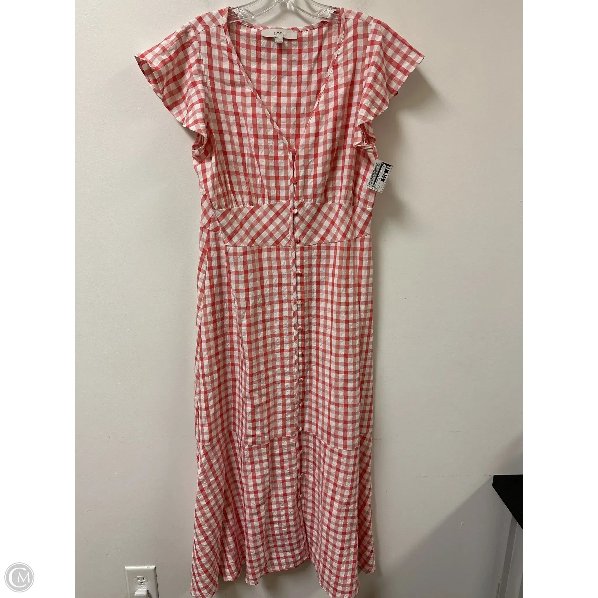 Dress Casual Maxi By Loft In Red, Size: M Tunics Occasion special