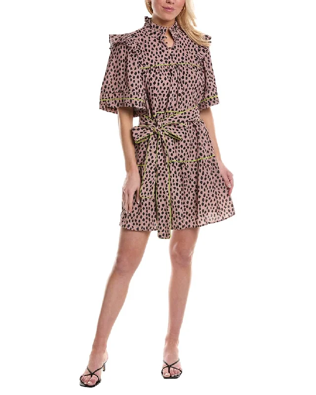 CROSBY by Mollie Burch Maisie Mini Dress Turtleneck Neckline Stylish