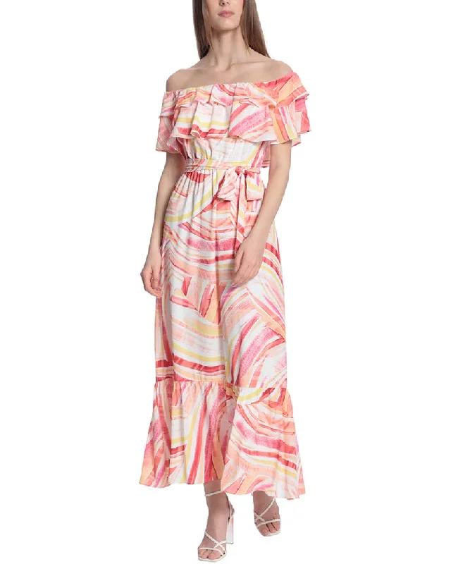 Donna Morgan Midi Dress Tunics Spring floral