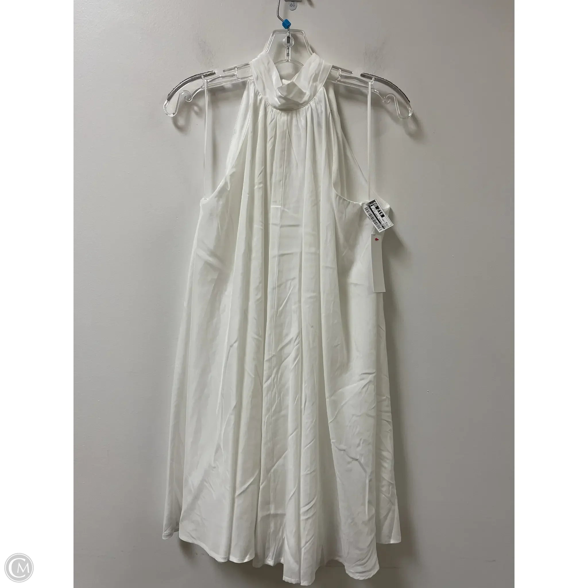 Dress Casual Short By Cmc In White, Size: M Tunics Stylish elegant
