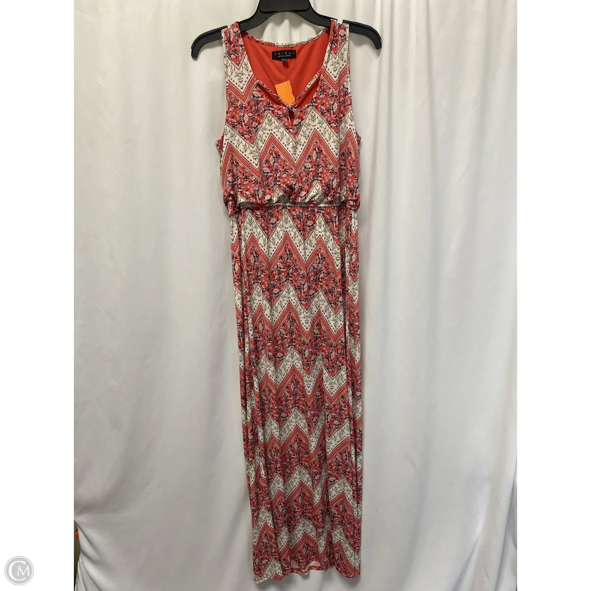 Dress Casual Maxi By Trixxi In Coral, Size: L Tunics Practical durable