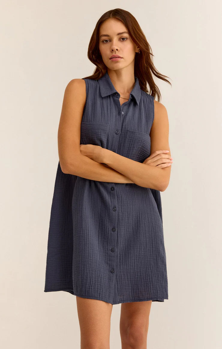 New Light Mini Dress Comfortable Polka Dot Mini Dress