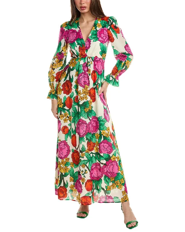 Flora Bea NYC Karley Maxi Dress Tunics Business professional