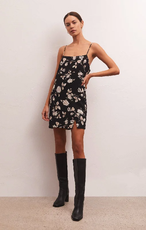 Raelyn Floral Mini Dress Comfortable Smocked Mini Dress