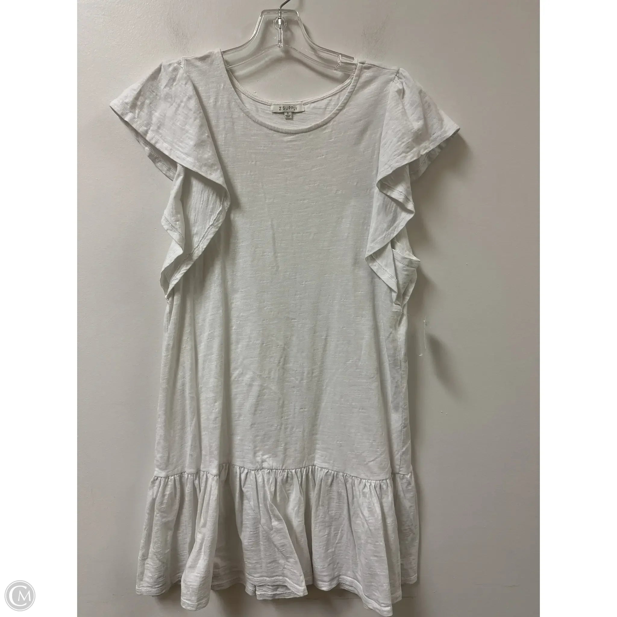 Dress Casual Midi By Z Supply In White, Size: S Tunics Business professional