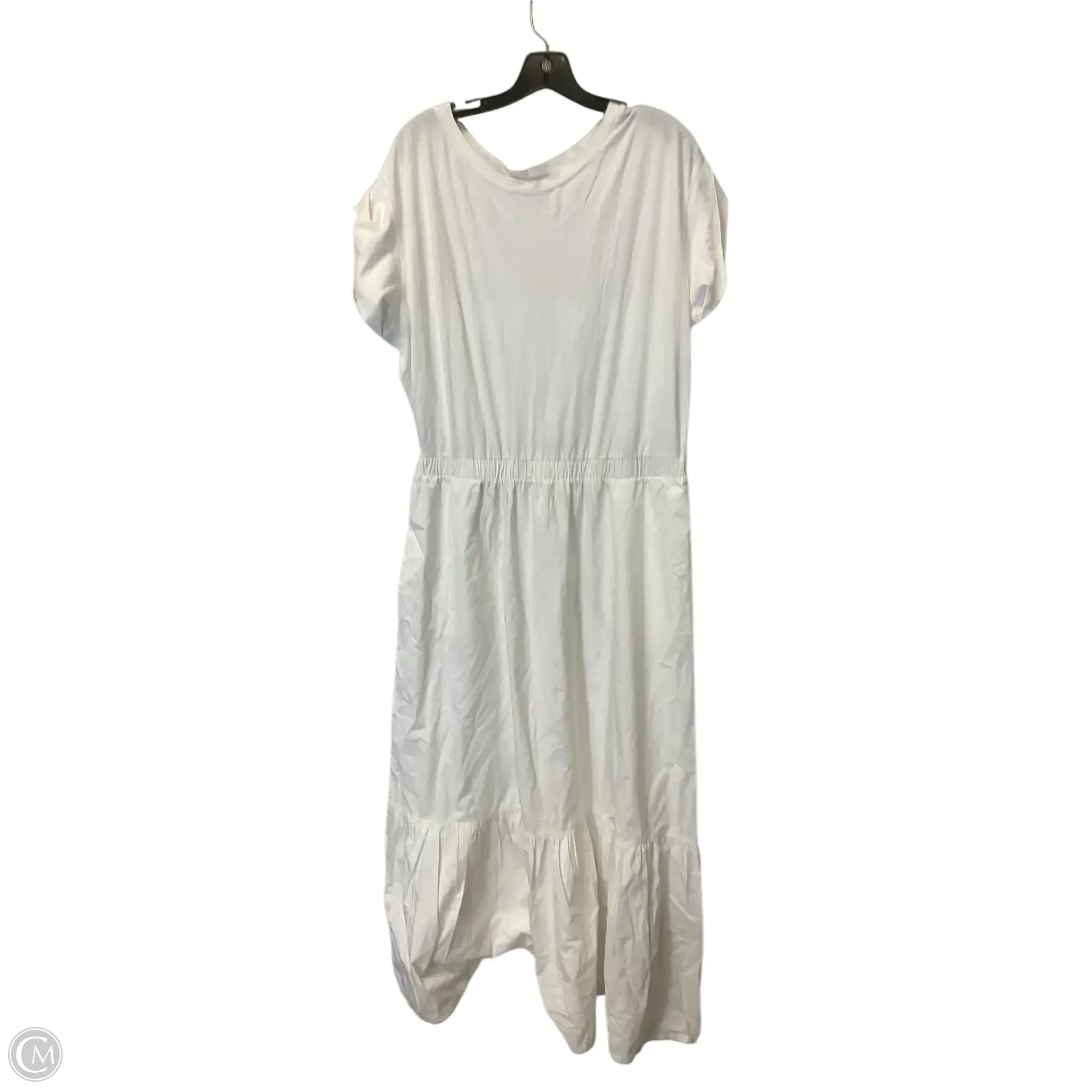 Dress Casual Maxi By Banana Republic In White, Size: L Tunics Velvet soft