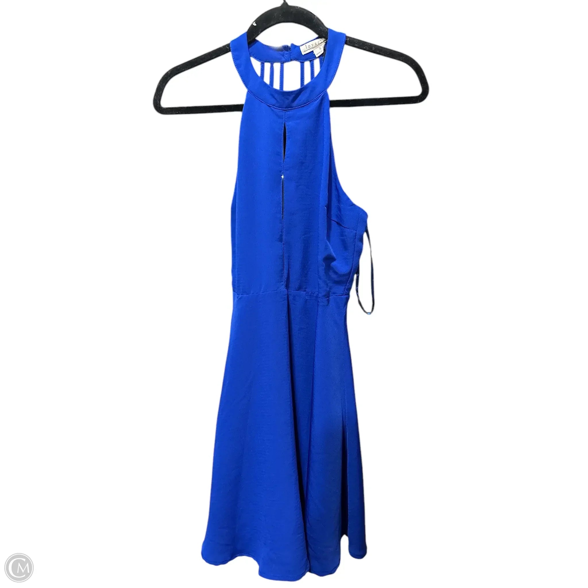 Dress Party Midi By Loveriche In Blue, Size: S Tunics Denim casual