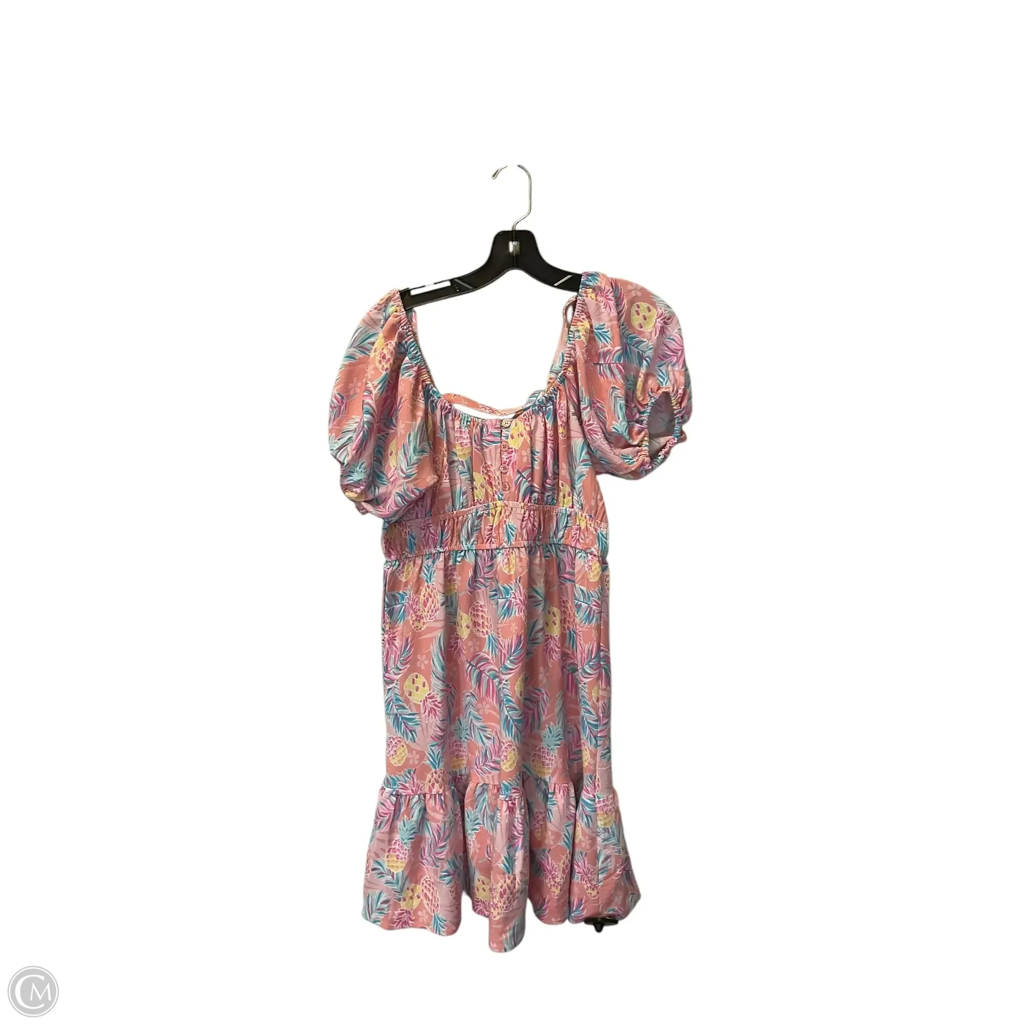 Dress Party Short By Simply Southern In Pink, Size: S Tunics Fleece cozy