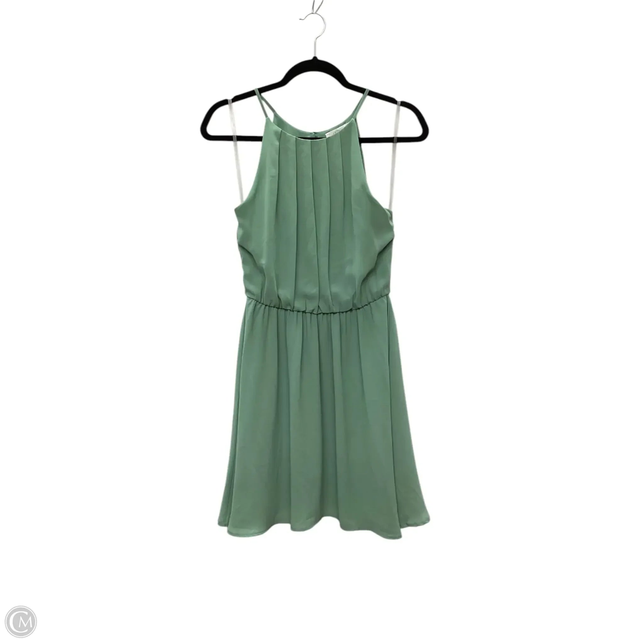 Dress Casual Short By Lush In Green, Size: M Tunics Recommended stylist