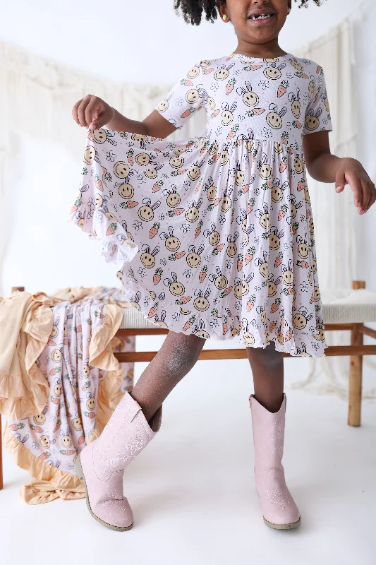 HOP TO IT DREAM RUFFLE DRESS Tunics Chic fashionable