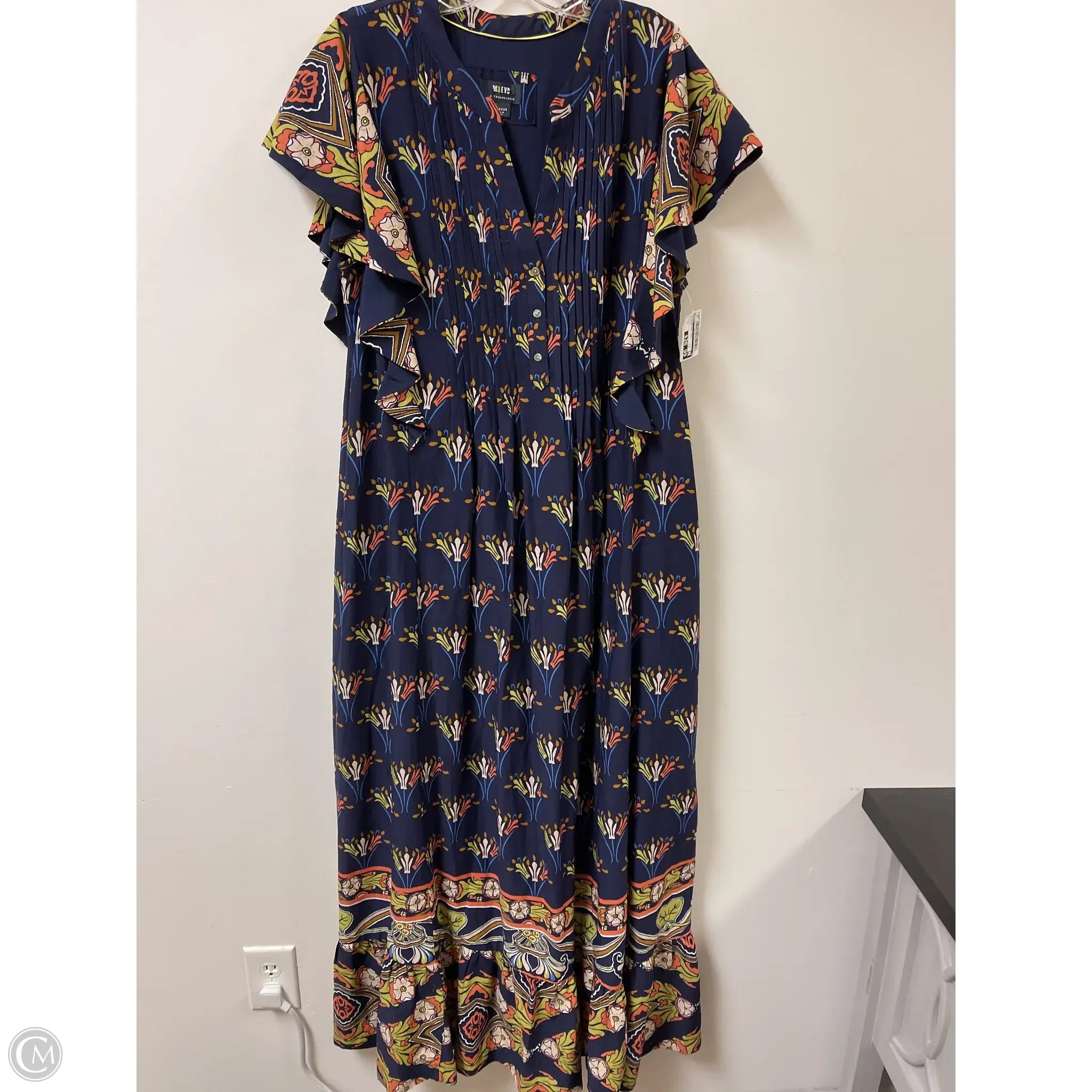 Dress Casual Maxi By Maeve In Blue, Size: Xl Tunics Exclusive limited