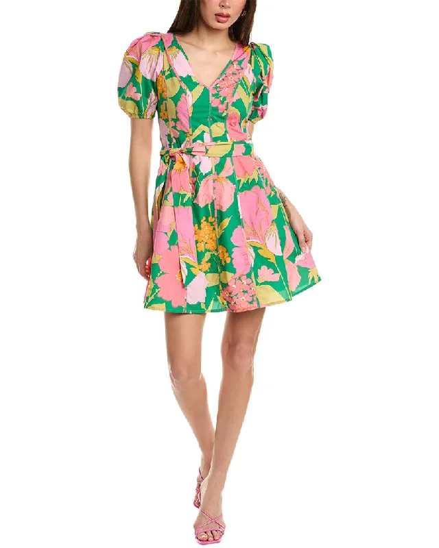 Flora Bea NYC Brynlee A-Line Dress Halter Neckline Beach