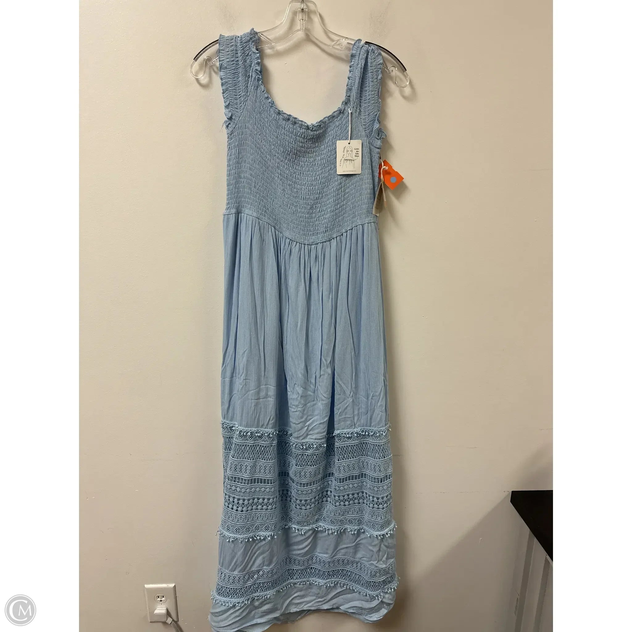 Dress Casual Maxi By Taylor & Sage In Blue, Size: Xl Tunics Sophisticated sleek