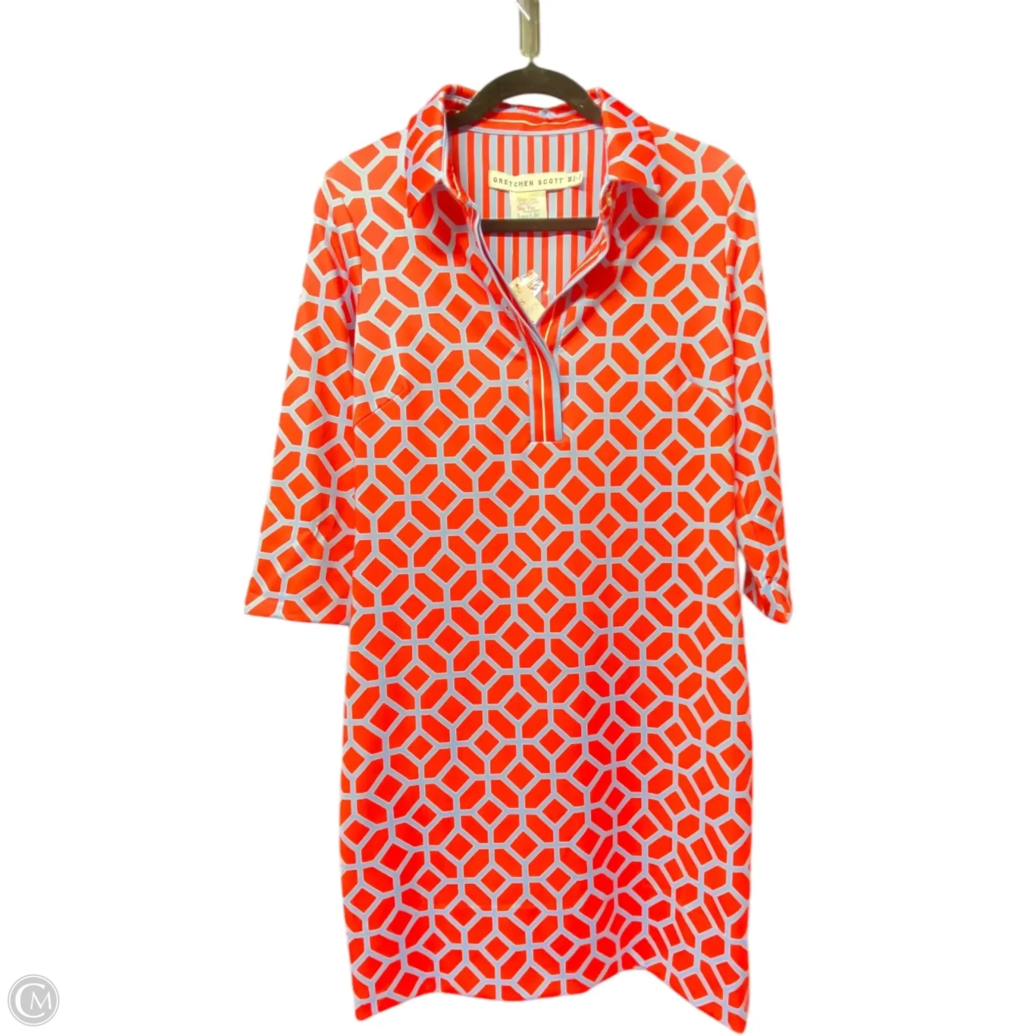 Dress Party Short By Gretchen Scott In Multi-colored, Size: M Tunics Long Elegant