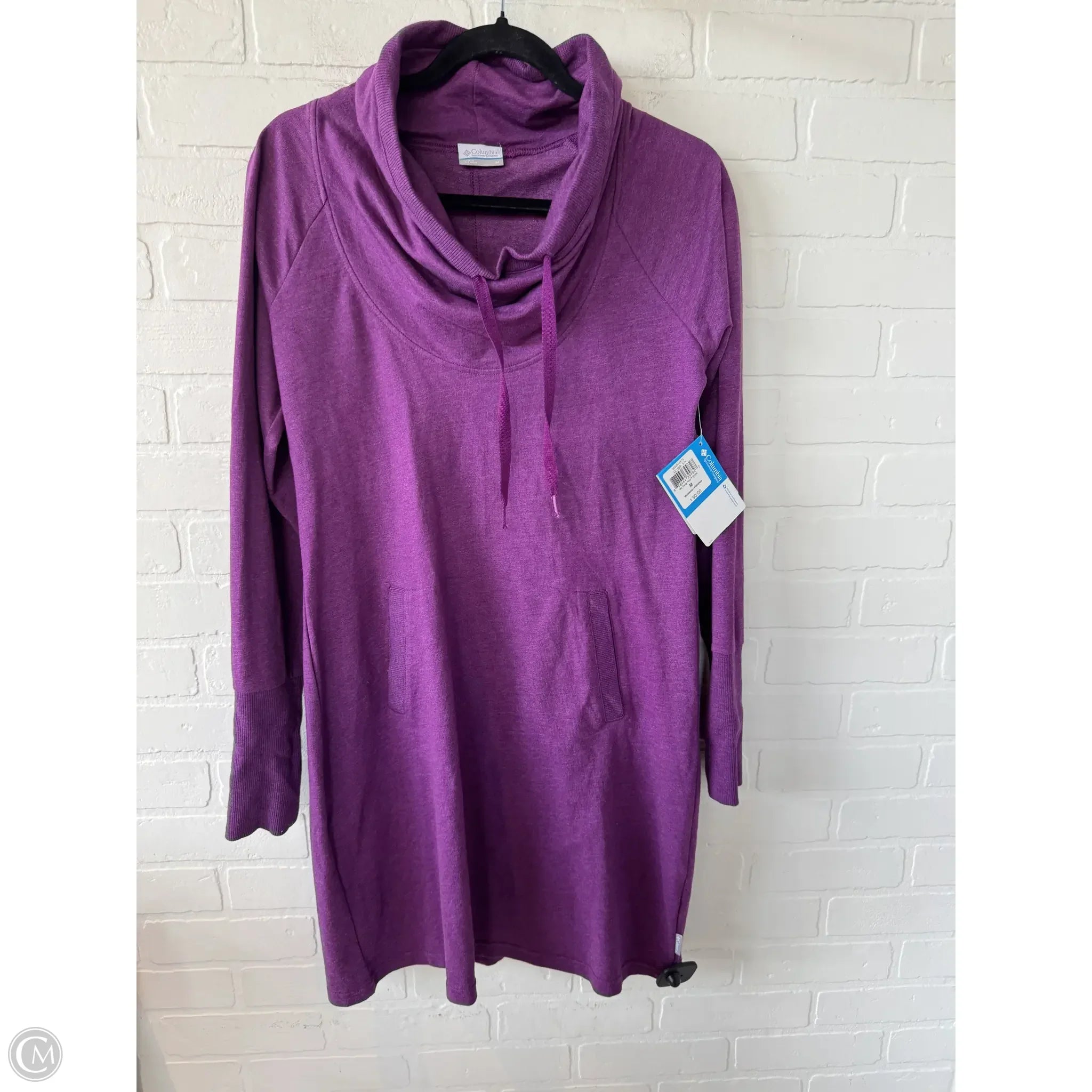Dress Casual Short By Columbia In Purple, Size: M Tunics Fleece cozy