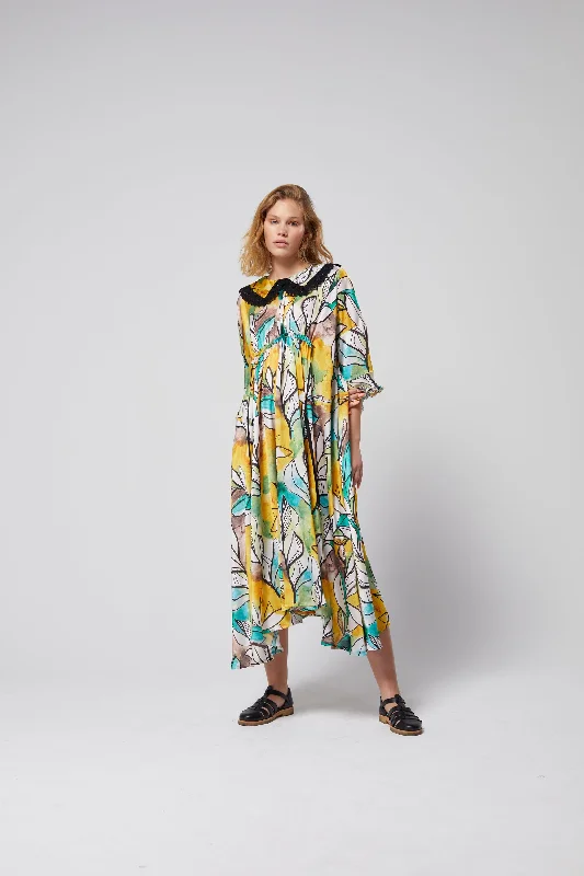 Scarlett dress in Landscape print Tunics Luxurious premium