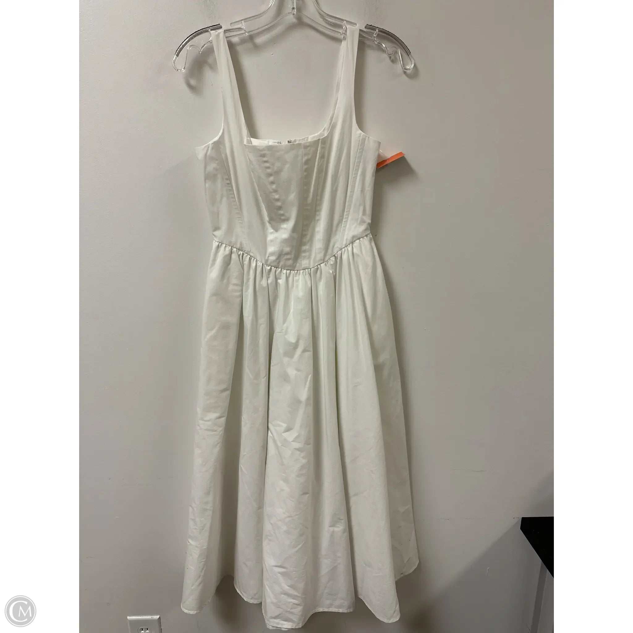 Dress Casual Midi By Wayf In White, Size: M Tunics Trousers formal