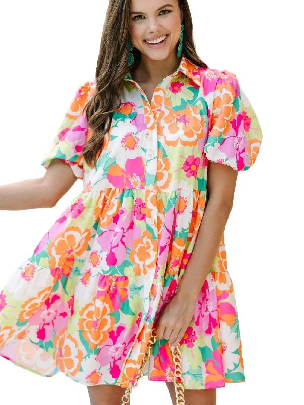 Versatile Mini Dress Fashionable Summer Mini Dress