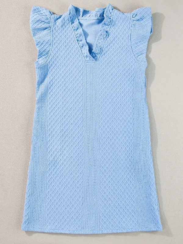Summer Mini Dress Fashionable Polka Dot Mini Dress