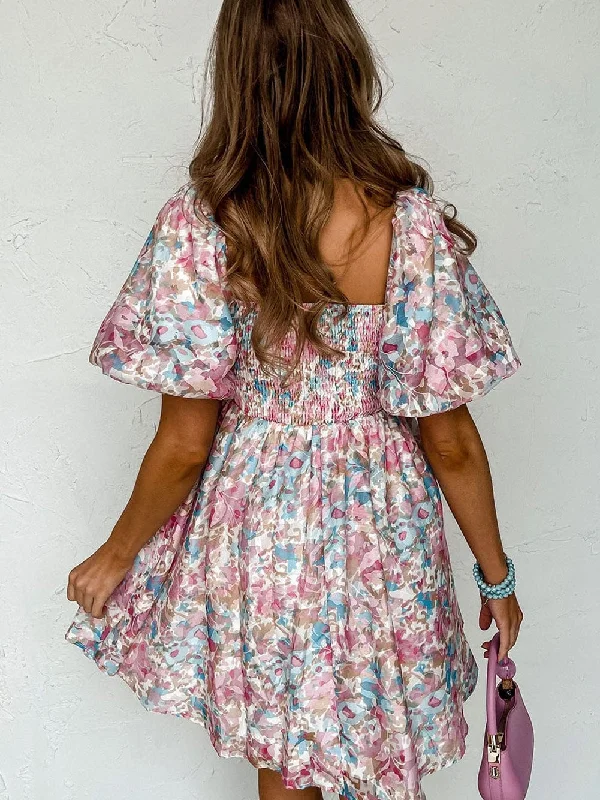 Lovely Mini Dress Cozy Ribbed Mini Dress