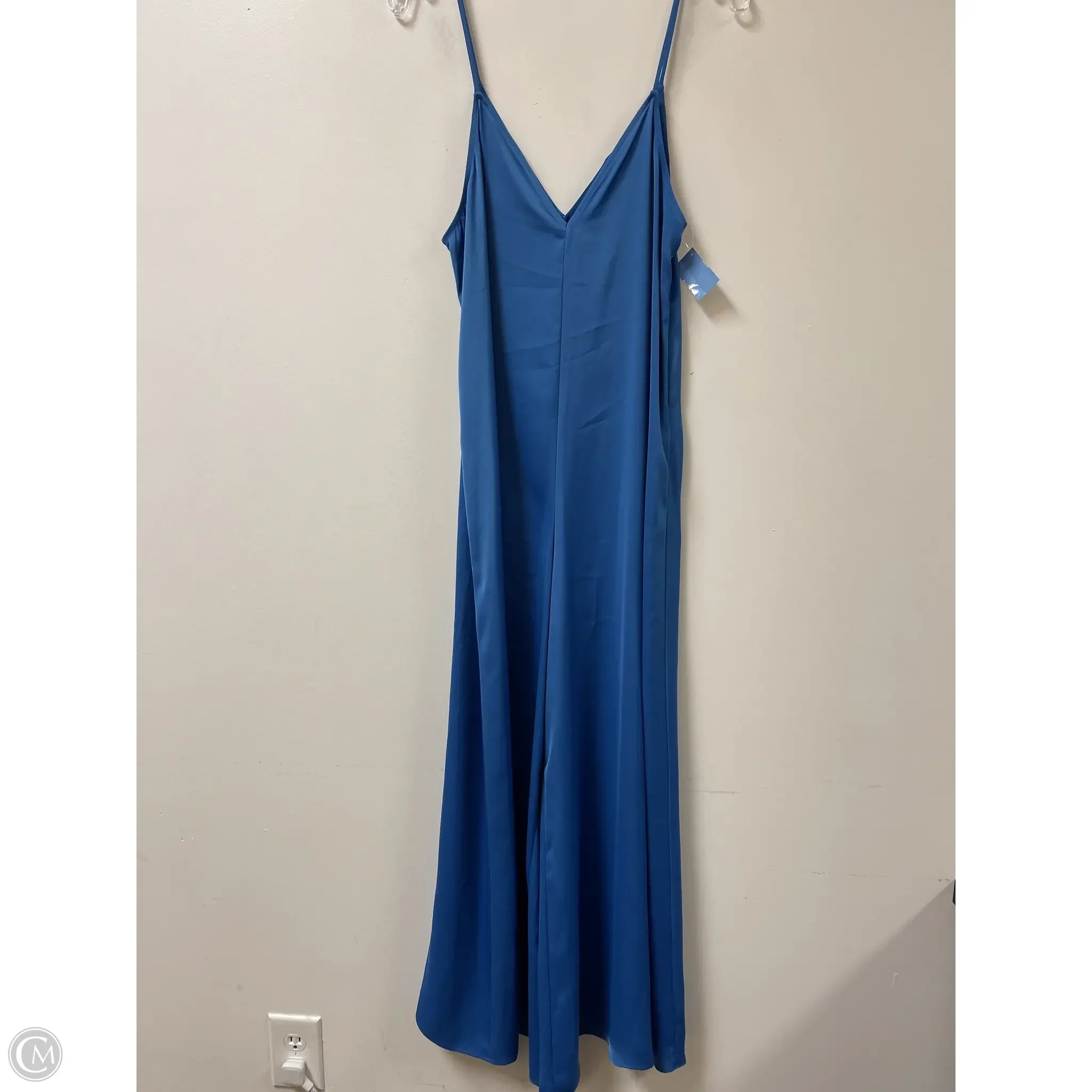 Dress Casual Maxi By Zara In Blue, Size: M Tunics Designer luxury