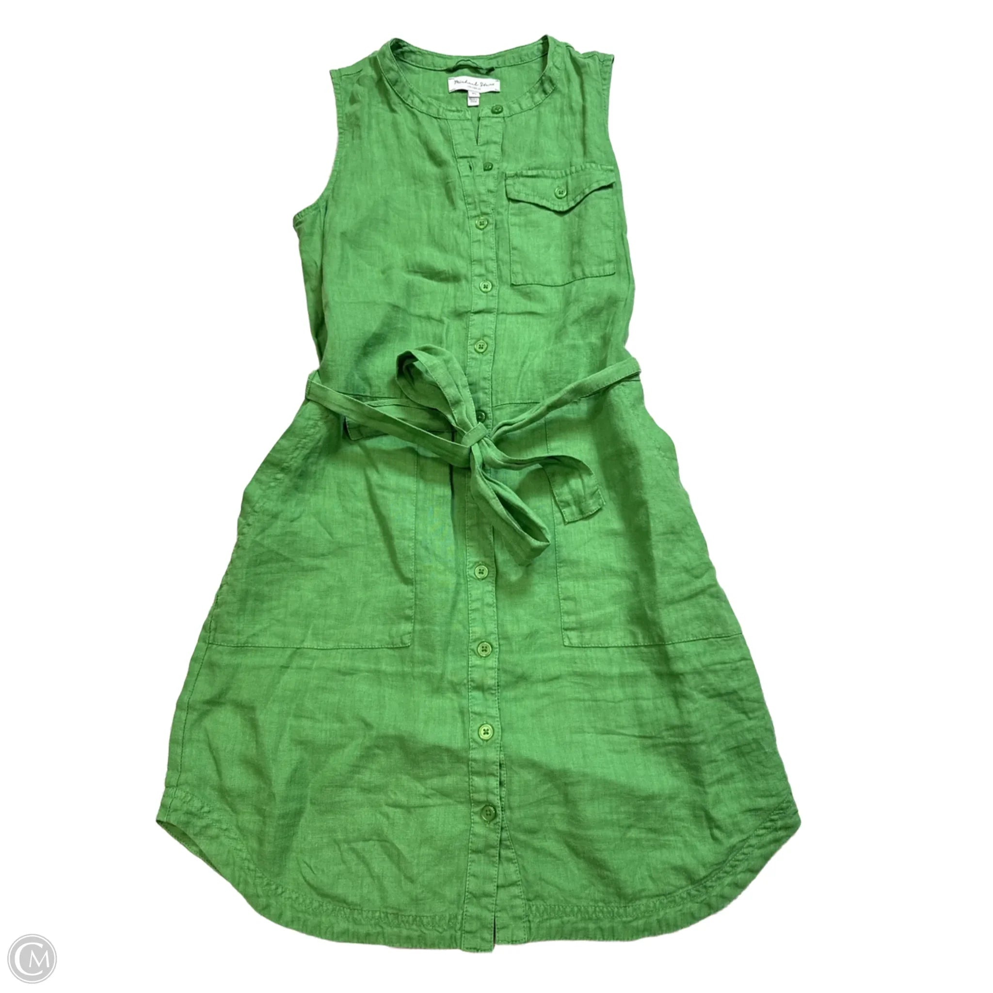 Dress Casual Short By Michael Stars In Green, Size: Xs Tunics Handmade artisanal