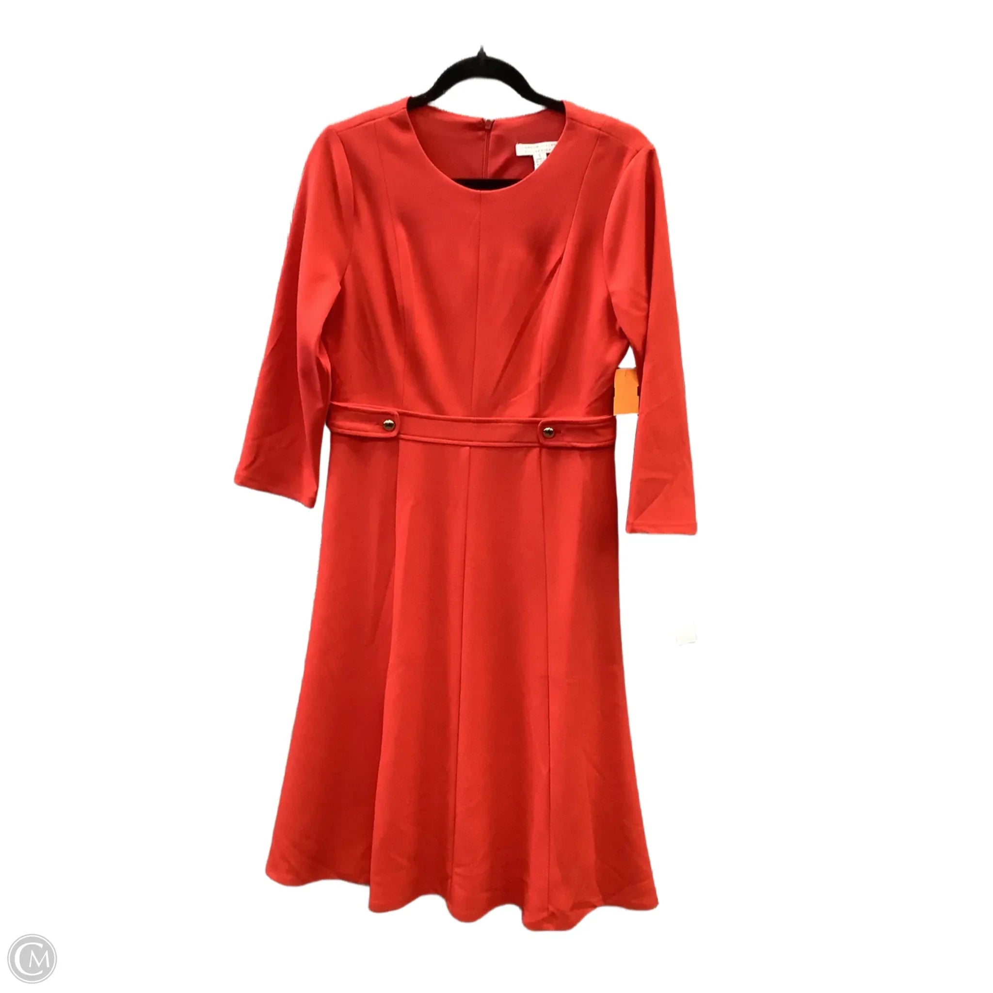 Dress Work By London Style In Red, Size: M Tunics Winter warm