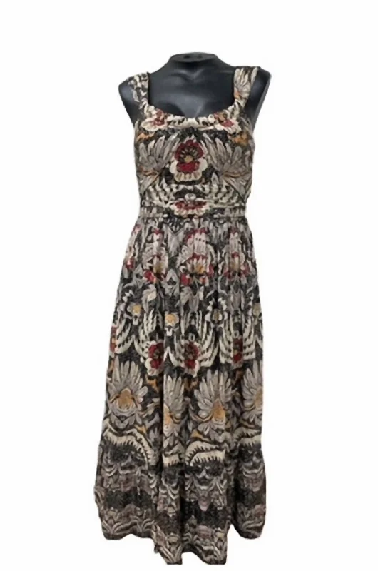 Wide Strap Tiny Sequin Dress In Floral Sequin Tunics Versatile all-occasion