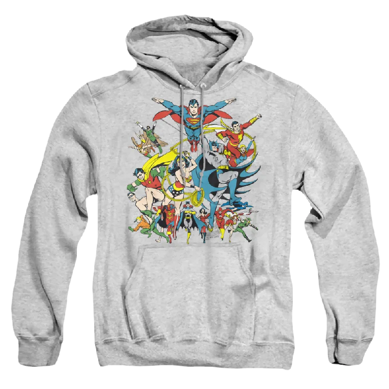 Justice League Justice League Assemble - Pullover Hoodie Blouson Sleeve Pullover