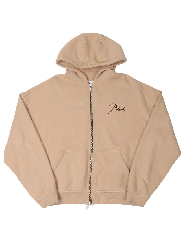 Zip-Up Hoodie Hoodie Jacket Zipper Layering