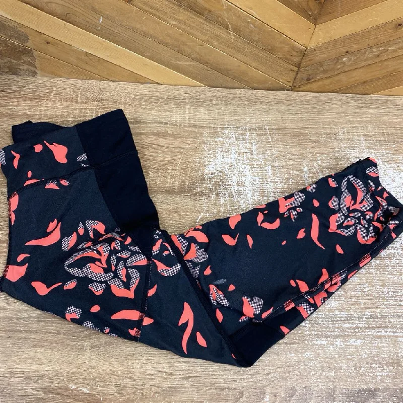 Under Armour - Women's Cropped HeatGear Leggings - MSRP $50: Black/Orange-women-MD Trendy Spandex Leggings Under Armour - Women's Cropped HeatGear Leggings - MSRP $50: Black/Orange-women-MD Trendy Spandex Leggings
