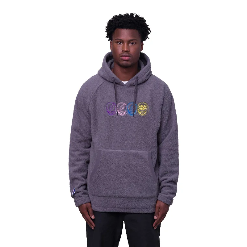 686 Buttermilk Sherpa Hoodie 2024 Hoodie with Typography Text Message
