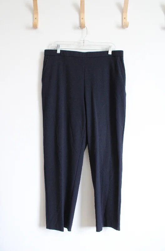 Briggs Navy Stretch Trouser Pants | 16S Trousers Solid Black
